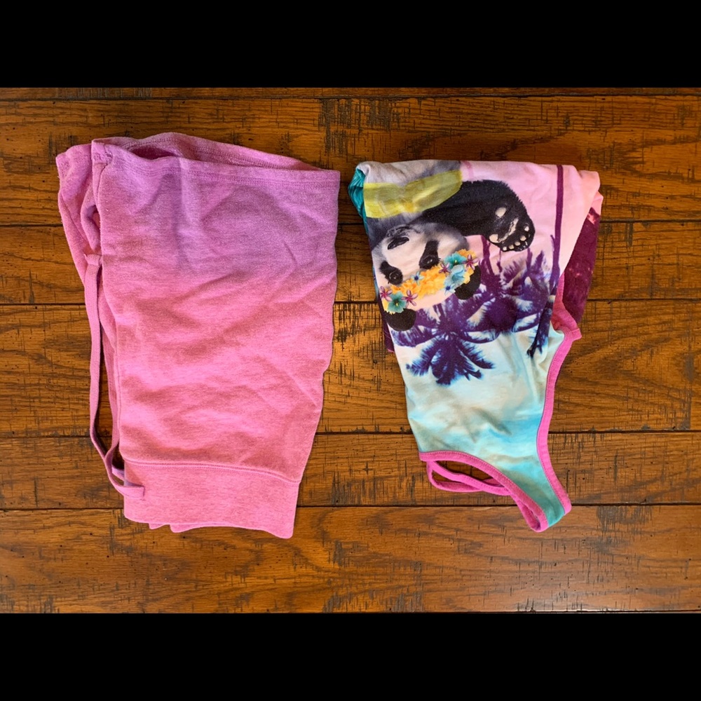 JUSTICE GIRLS Size 14/16 SHORT AND SHIRT SET